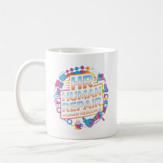 Elegante Werkplek Vredeshandhaver HR Mok Design