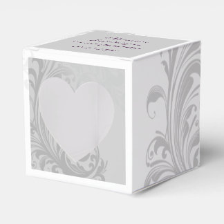 Elegante wervelingsgunst/giftdoos bedankdoosjes