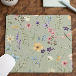 Elegante Wilde Bloem Bloemen Bloemstuk Muismat