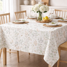 Elegante Wilde Bloem Boho Tafelkleed