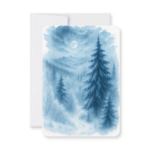 Elegante Winter Forest Corporate vakantie geschenk