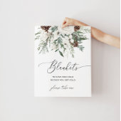 Elegante winterdekens om te hebben en vast te houd poster