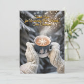 Elegante winterse Kaart (Staand voorkant)