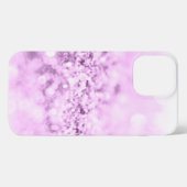 Elegante wintersneeuwparabel iPhone hoesje (Achterkant horizontaal)