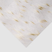 Elegante witgouden bruiloft tissuepapier (Detail)