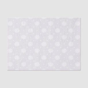 Elegante witte bloem kant tissuepapier