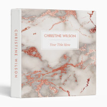 Elegante witte en roos gouden marmeren steen