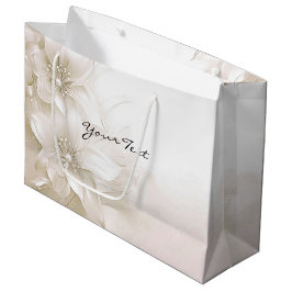 Elegante witte ivoorbloemen cadeautas