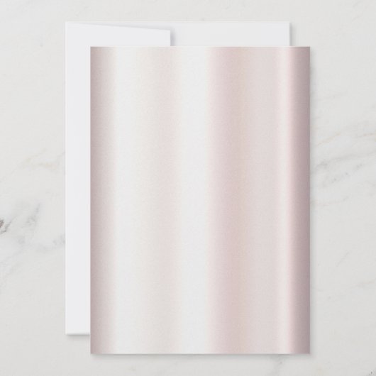 Elegante witte kantbloem Bewaar de datum Save The Date (Achterkant)