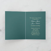 elegante witte lully floral peace bruiloft (Binnen)