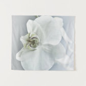 Elegante Witte Orchidee Botanische Kunst Wandkleed (Voorkant (horizontaal))