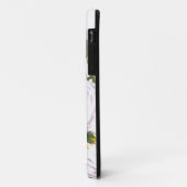 Elegante witte perzik oranje blosrozen Case-Mate iPhone case (Achterkant/links)