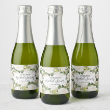 Elegante Witte Rozen Bruidsdouche