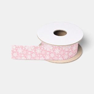 Elegante Witte Sneeuwvlok (Suiker Blos) Lint