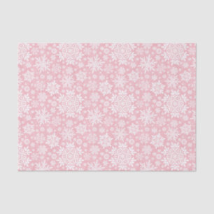 Elegante Witte Sneeuwvlok (Suiker Blush) Tissuepapier