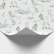 Elegante witte Waterverf bloemeneucalyptus