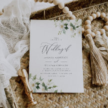 Elegante Witte Wilde Bloemen Bruiloft