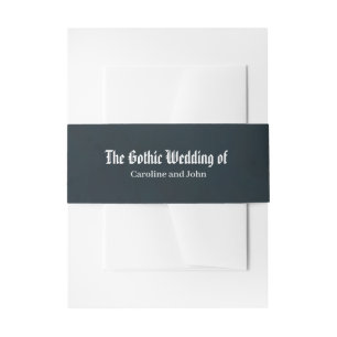 Elegante Witte Zwaan Trouwcollectie Uitnodigingen Wikkel