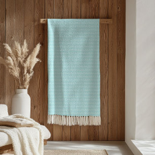 Elegante Worp voor Kinderen Elektrisch Blauw Troos Fleece Deken