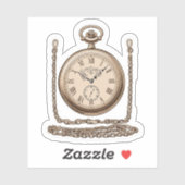 Elegante  zakhorloge Sticker (Vel)