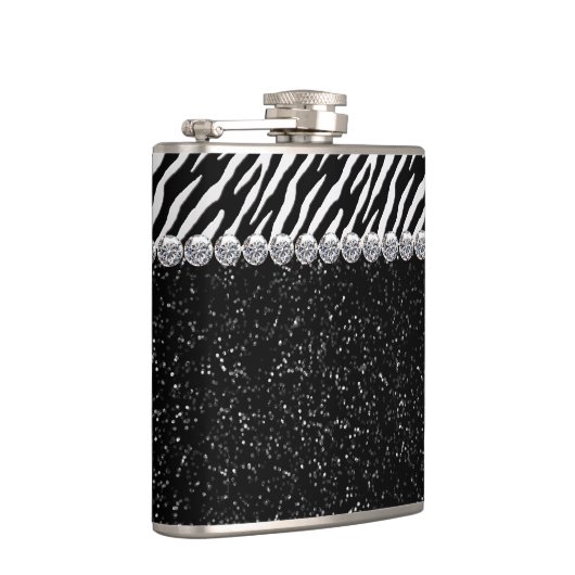 Elegante Zebra Heupfles (Rechts)