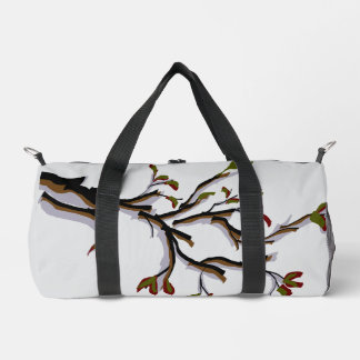 Elegante Zen Natuur Tak Grote Duffel Tas