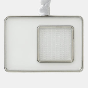 Elegante Zilveren Lijst Gepersonaliseerde Kerstv Verzilverd Kader Ornament