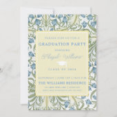 Elegante zomerbloemen - Afstuderen Kaart (Voorkant)