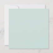 Elegante zonnebloem en eucalyptus veranderen de da save the date (Achterkant)