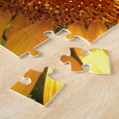 Elegante zonnebloem foto legpuzzel (Zijkant)