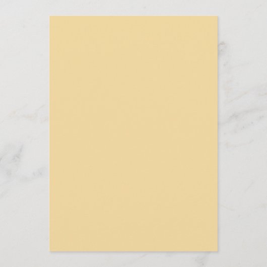 Elegante Zonnebloem Huwelijksadvieskaart Advieskaart (Achterkant)