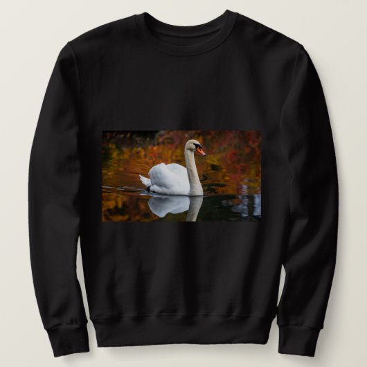 Elegante Zwaan Trui (Design voorkant)
