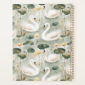 Elegante zwanen planner (Achterkant)