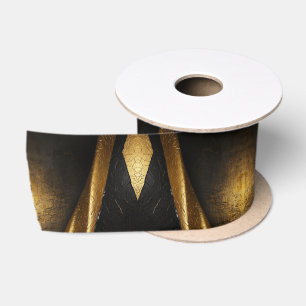Elegante zwart en goud perfecte afwerking touch lint