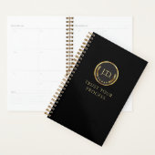 Elegante zwart en goud planner (Display)