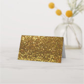 Elegante zwart gouden glitter broche bruiloft (Achterkant)