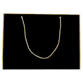 Elegante zwart & gouden sterren 90e verjaardag oma groot cadeauzakje (Achterkant)