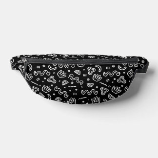 Elegante zwarte Fanny Packs Heuptasje