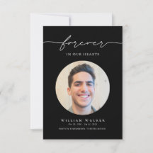 Elegante Zwarte Foto Onvergetelijk In Onze Hart Fu