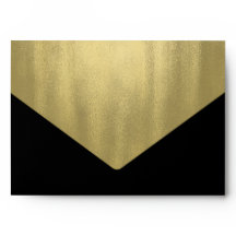 Elegante zwarte goud folie