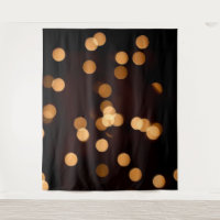 Elegante Zwarte Gouden Bokeh Fotografie Achtergron