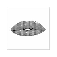 Elegante zwarte Kiss Lip