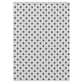 Elegante zwarte midden eeuw mod boog lijnen tafelkleed (Voorkant)