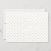 Elegante zwarte script overlay trouwfoto save the date (Achterkant)