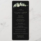 Elegante zwarte sneeuwbes + eucalyptus stengel bru programma (Voorkant)