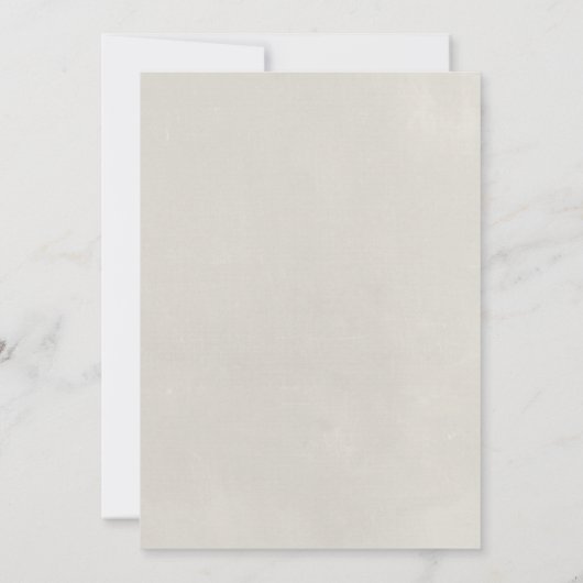 Élégantes branches d'arbre Invitations de douches  (Dos)