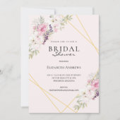 Elegantes Brautparty Boho Einladung Invitation (Devant)