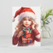 Élégantes cartes de Noël| (Debout devant)