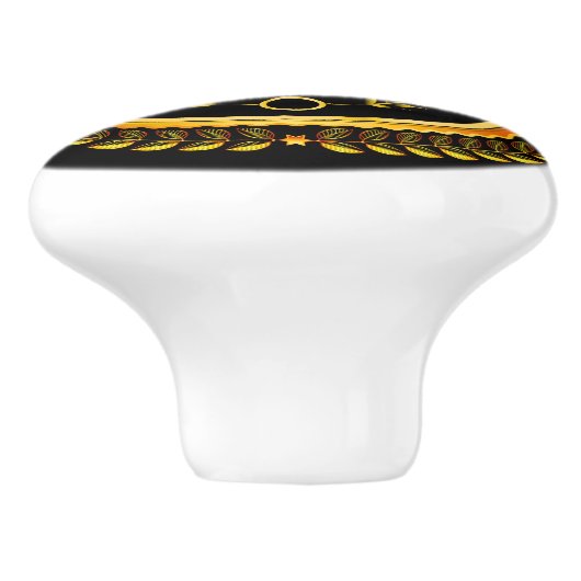 Élégantes échelles de la justice Boutons de tiroir (Côté)