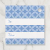 Élégantes étiquettes cadeaux (Dos)